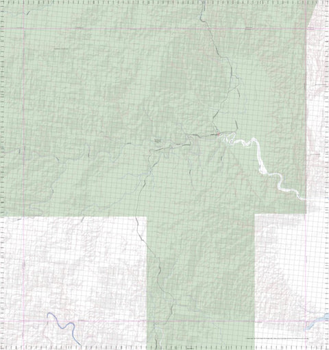 Getlost Map 4467 MILLIGAN WA Topographic Map V15 1:75,000
