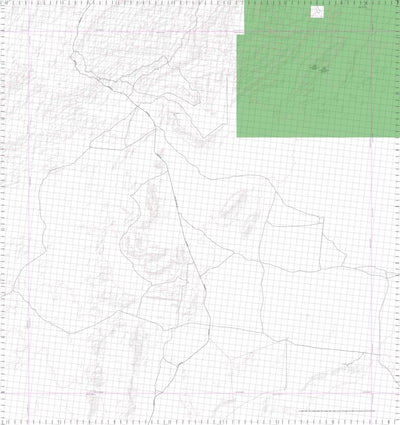 Getlost Map 4460 RUBY PLAINS WA Topographic Map V15 1:75,000