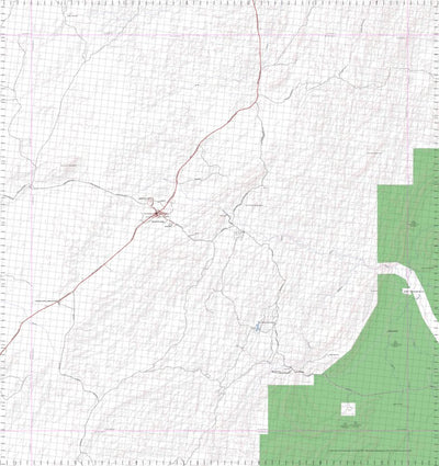 Getlost Map 4461 HALLS CREEK WA Topographic Map V15 1:75,000