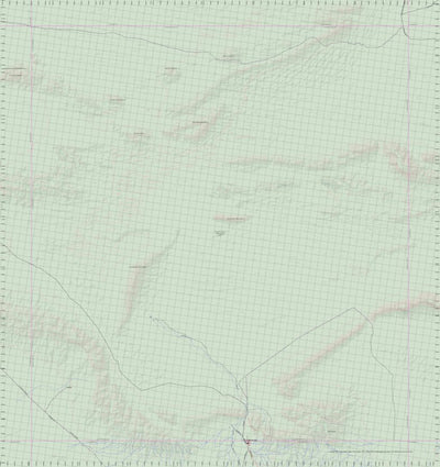 Getlost Map 4548 MOUNT BUTTFIELD WA Topographic Map V15 1:75,000