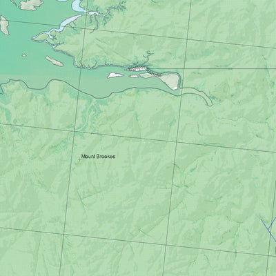 Getlost Map SD5116 PRINCE REGENT Australia Touring Map V15a 1:250,000