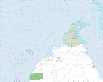 Getlost Map SE5102 PENDER Australia Touring Map V15a 1:250,000