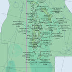 Getlost Map SF5001 BARROW ISLAND Australia Touring Map V15a 1:250,000