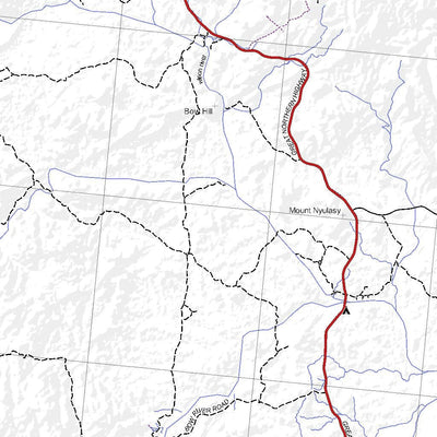 Getlost Map SE5202 LISSADELL Australia Touring Map V15a 1:250,000