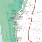 Getlost Map SF4916 MINILYA Australia Touring Map V15a 1:250,000