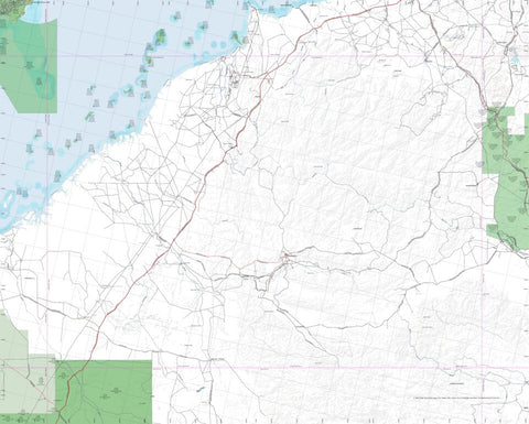 Getlost Map SF5006 YARRALOOLA Australia Touring Map V15a 1:250,000