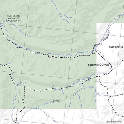 Getlost Map SE5205 LANSDOWNE Australia Touring Map V15a 1:250,000
