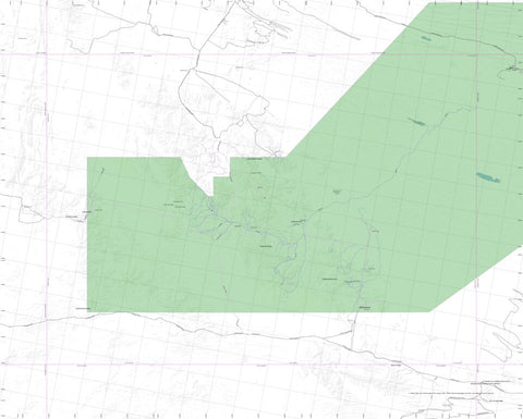 Getlost Map SF5110 RUDALL Australia Touring Map V15a 1:250,000