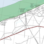 Getlost Map SE5113 MANDORA Australia Touring Map V15a 1:250,000