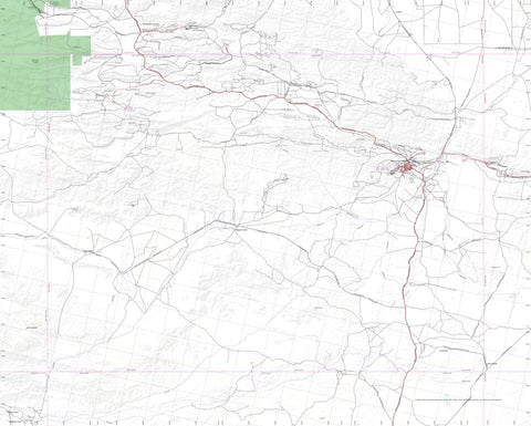Getlost Map SF5016 NEWMAN Australia Touring Map V15a 1:250,000