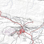 Getlost Map SF5016 NEWMAN Australia Touring Map V15a 1:250,000