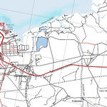 Getlost Map SF5004 PORT HEDLAND Australia Touring Map V15a 1:250,000