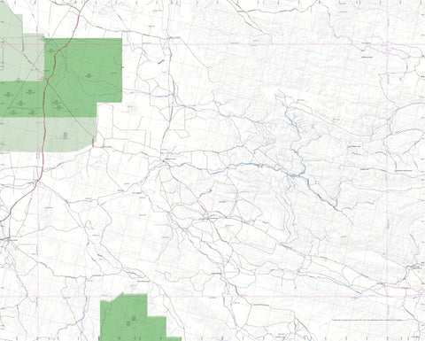 Getlost Map SF5010 WYLOO Australia Touring Map V15a 1:250,000