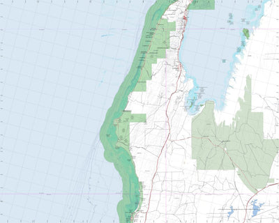 Getlost Map SF4912 NINGALOO Australia Touring Map V15a 1:250,000