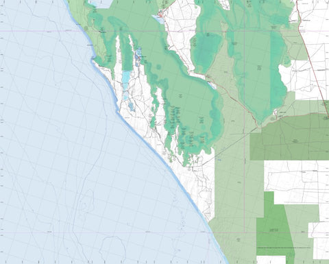 Getlost Map SG4912 EDEL Australia Touring Map V15a 1:250,000