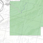 Getlost Map SF5015 TUREE CREEK Australia Touring Map V15a 1:250,000