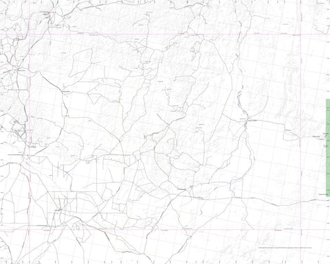Getlost Map SF5109 BALFOUR DOWNS Australia Touring Map V15a 1:250,000