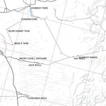Getlost Map SG5001 KENNEDY RANGE Australia Touring Map V15a 1:250,000
