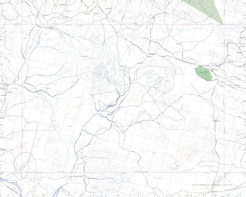 Getlost Map SG5002 MOUNT PHILLIPS Australia Touring Map V15a 1:250,000