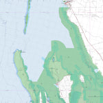 Getlost Map SG4908 SHARK BAY Australia Touring Map V15a 1:250,000