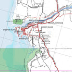Getlost Map SG4904 QUOBBA Australia Touring Map V15a 1:250,000