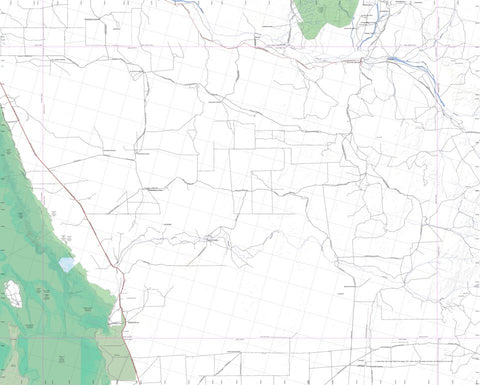 Getlost Map SG5005 WOORAMEL Australia Touring Map V15a 1:250,000