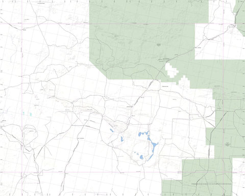 Getlost Map SG5105 NABBERU Australia Touring Map V15a 1:250,000