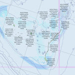 Getlost Map SH4904 HOUTMAN ABROLHOS Australia Touring Map V15a 1:250,000