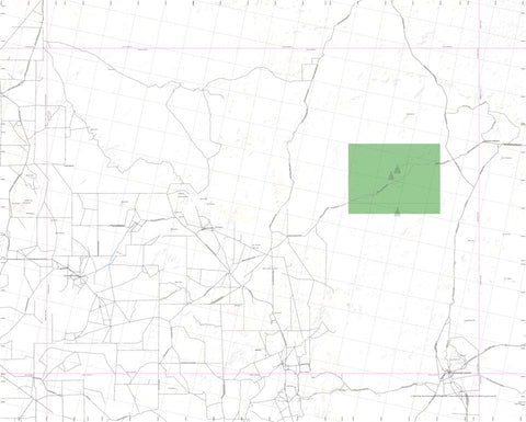 Getlost Map SG5114 DUKETON Australia Touring Map V15a 1:250,000