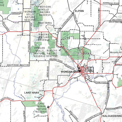 Getlost Map SH5010 MOORA Australia Touring Map V15a 1:250,000