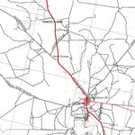 Getlost Map SH5101 LEONORA Australia Touring Map V15a 1:250,000