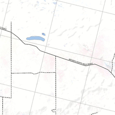 Getlost Map SH5105 MENZIES Australia Touring Map V15a 1:250,000