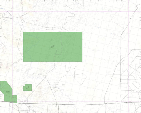 Getlost Map SH5111 CUNDEELEE Australia Touring Map V15a 1:250,000