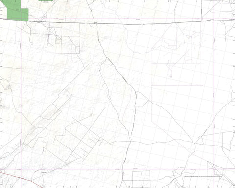 Getlost Map SH5115 ZANTHUS Australia Touring Map V15a 1:250,000