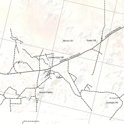 Getlost Map SH5110 KURNALPI Australia Touring Map V15a 1:250,000