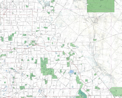Getlost Map SI5004 HYDEN Australia Touring Map V15a 1:250,000