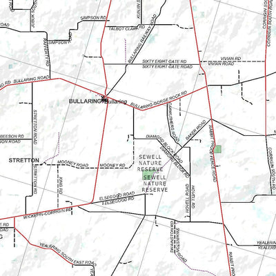 Getlost Map SI5003 CORRIGIN Australia Touring Map V15a 1:250,000