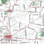 Getlost Map SI5003 CORRIGIN Australia Touring Map V15a 1:250,000