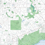 Getlost Map SI5008 NEWDEGATE Australia Touring Map V15a 1:250,000