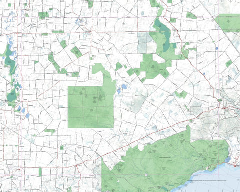 Getlost Map SI5008 NEWDEGATE Australia Touring Map V15a 1:250,000