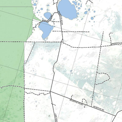 Getlost Map SI5008 NEWDEGATE Australia Touring Map V15a 1:250,000