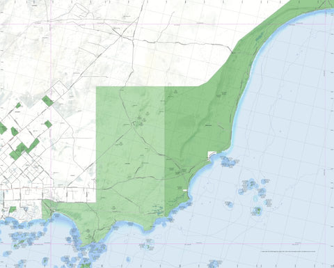 Getlost Map SI5107 MALCOLM Australia Touring Map V15a 1:250,000