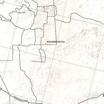 Getlost Map SH5114 WIDGIEMOOLTHA Australia Touring Map V15a 1:250,000
