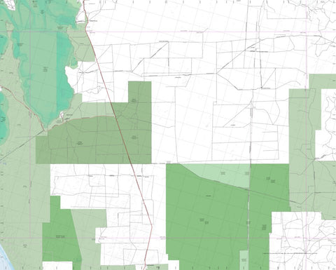Getlost Map SG5009 YARINGA Australia Touring Map V15a 1:250,000