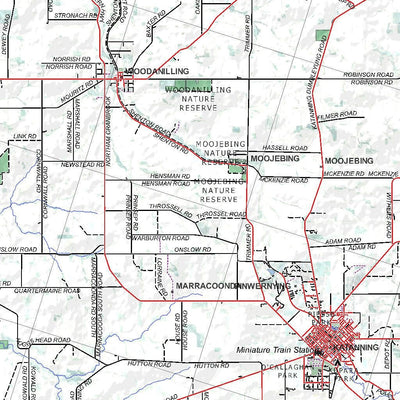 Getlost Map SI5007 DUMBLEYUNG Australia Touring Map V15a 1:250,000