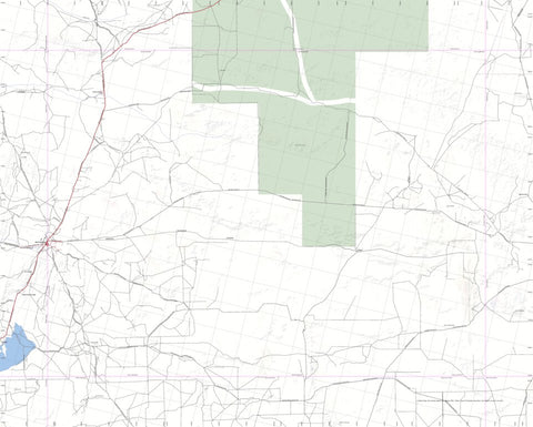 Getlost Map SG5012 GLENGARRY Australia Touring Map V15a 1:250,000