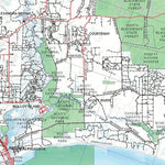 Getlost Map SI5009 AUGUSTA Australia Touring Map V15a 1:250,000