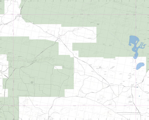 Getlost Map SG5106 STANLEY Australia Touring Map V15a 1:250,000