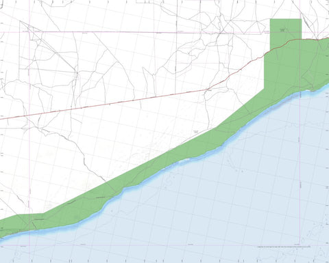 Getlost Map SI5104 CULVER Australia Touring Map V15a 1:250,000