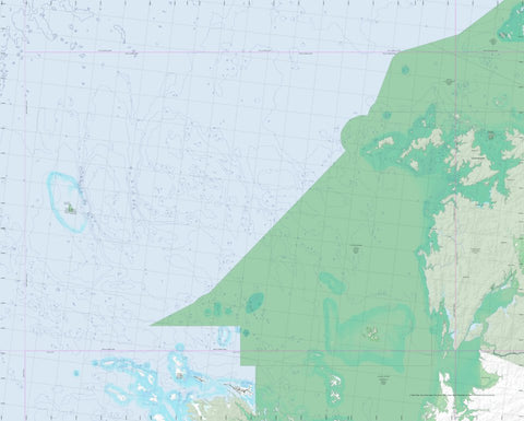 Getlost Map SD5115 CAMDEN SOUND Australia Touring Map V15a 1:250,000